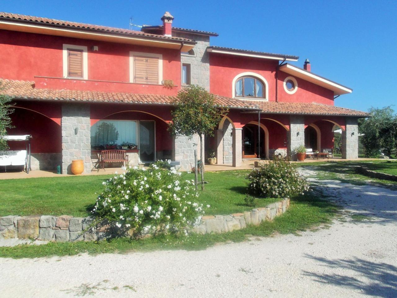 Agriturismo Casal Grande Canepina Kültér fotó